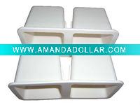 Silicone ice cube tray