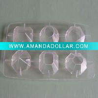 Wholesale Silicone Jewels Shape Ice Cube Tray
