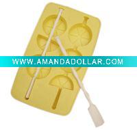 Wholesale Lemon Shape Silicone Ice Cube Trays
