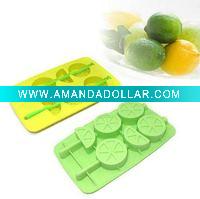 silicone heart ice cube tray