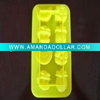 fruit shape yellow silicone ice cube