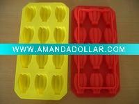 Wholesale silicone ice tube tray