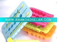 Wholesale plastic ice cube tray / TPR ice cube tray / ice box