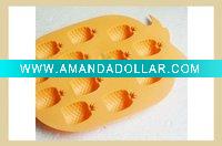 Silicone ice cube tray