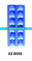 Silicone ice cube tray