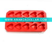 Wholesale plastic ice cube tray / TPR ice cube tray / ice box