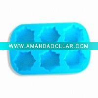 Wholesale plastic ice cube tray / TPR ice cube tray / ice box