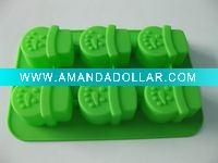 Silicone ice cube tray