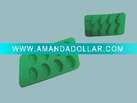 Wholesale Delicate heart shape silicone ice cube tray