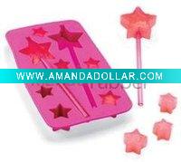 Silicone ice cube tray