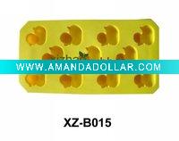 Silicone ice cube tray