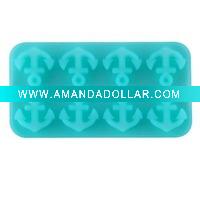 Silicone ice cube trays