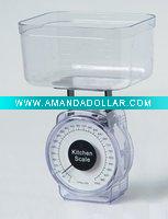 Plastic spring kitchen scale