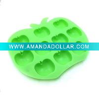 Silicone ice cube trays