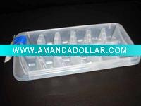 Wholesale plastic ice cube tray / TPR ice cube tray / ice box