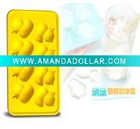 Wholesale Promotion Duck silicone ice cube mould