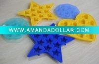 Wholesale New Style Beautiful Shape Silicone Ice Tray