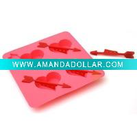 Wholesale New Style Beautiful Shape Silicone Ice Tray