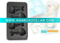 fish bone silicone ice mould
