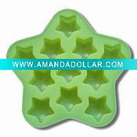 Wholesale plastic ice cube tray / TPR ice cube tray / ice box