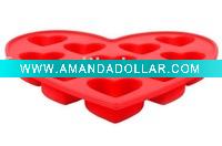 Wholesale New Style Beautiful Shape Silicone Ice Tray