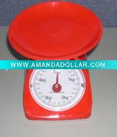 Plastic Mechanical Kitchen Scale(Round)For food