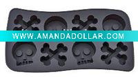 Wholesale Silicone Ice Cube Tray of Skeleton Shape