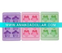Wholesale plastic ice cube tray / TPR ice cube tray / ice box