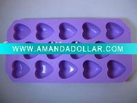 Wholesale New Style Beautiful Shape Silicone Ice Tray