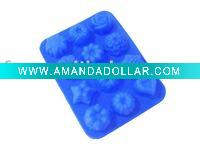 Wholesale New Style Beautiful Shape Silicone Ice Tray