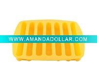 Wholesale plastic ice cube tray / TPR ice cube tray / ice box