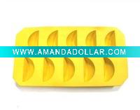 Wholesale plastic ice cube tray / TPR ice cube tray / ice box