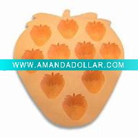 Wholesale plastic ice cube tray / TPR ice cube tray / ice box