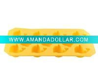 Wholesale plastic ice cube tray / TPR ice cube tray / ice box