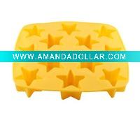 Wholesale plastic ice cube tray / TPR ice cube tray / ice box