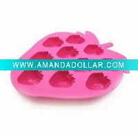 Wholesale plastic ice cube tray / TPR ice cube tray / ice box