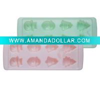 Wholesale plastic ice cube tray / TPR ice cube tray / ice box