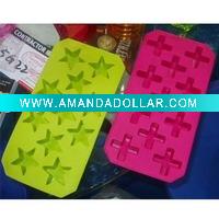 Wholesale plastic ice cube tray / TPR ice cube tray / ice box