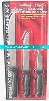 Wholesale 3 pcs Stainless Steel Kitchen Knife in Plastic Handle