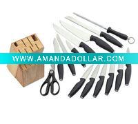 Kitchen Knife Set with Block