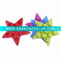 Wholesale plastic ice cube tray / TPR ice cube tray / ice box