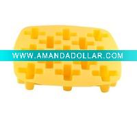 Wholesale plastic ice cube tray / TPR ice cube tray / ice box