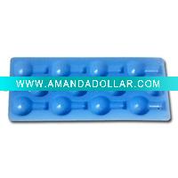 Wholesale plastic ice cube tray / TPR ice cube tray / ice box
