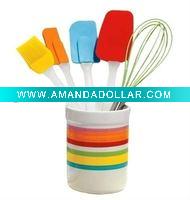 Wholesale Colorful Silicone Kitchen Utensil Set
