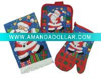 Chrismas kitchen towel set