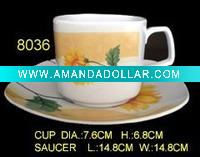 Wholesale coffee set/coffee cup&saucer/ melamine coffee set