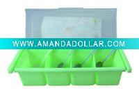 Wholesale 4pc Kitchen Caster Set W/Spoon Size:7x10.5x27cm - A04472