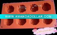 Wholesale Silicone Cake Mold& Cup cover& ice cube tray& Muffin Cups& Mat& Scraper& Spatula& Brush& Chocolate mould& Silicon product