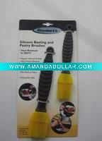 silicone basting and pastry brush
