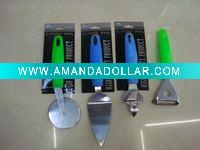 cake server with wood handle